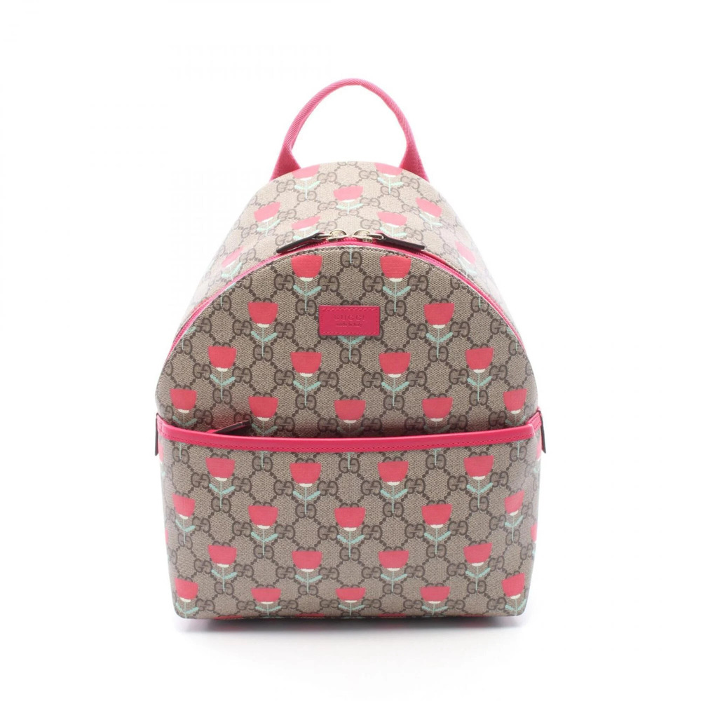 GUCCI Cream Leather Backpack - Picture 1 of 6